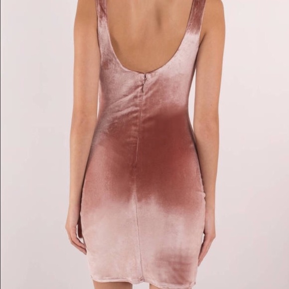 Pink Velvet Tobi Dress - Picture 3 of 5